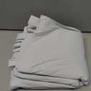 OWENIE 100% Blackout Curtain Liner 2 Panels Set for Bedroom Living Room, Greyish White Black Out Curtains Liner for 63 Inch Behind Curtains, Thermal Curtains for Summer Heat Liner, Each 40" Wx58 L