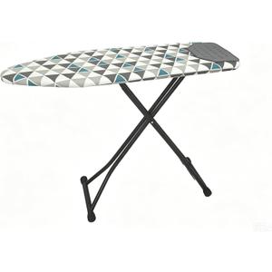 Ironing Board Full Size, Heat Resistant Cover Wide Iron Board, Ultra Thick Padding, Height Adjustable Heavy Sturdy Metal Frame Legs Ironing Stand,Non-Slip Foldable 43"x13" (Triangle)