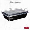 GoodCook Meal Prep Containers, Single