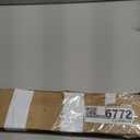 UPGRADED W11259785 Dishwasher Upper Silde Track Left Side Compatible with Kitchenaid Dishwasher Upper Rack Parts KDTM354DSS4 KDPE234GPS0 Upper Dishrack Stainless Steel Track Fit W10546503 Upper Rack