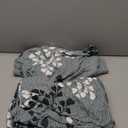 JQinHome Pattern Chair Covers for Dining Room Set of 6, High Stretch Removable Washable Parsons Chair Slipcover for Home Party Hotel Wedding Ceremony (Flower,6PCS)