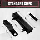 Golf Cart Hitch with 2 Inch Receiver - Fit for Club Car, EZGO, Yamaha