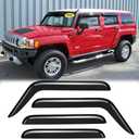 4PCS Side Window Wind Deflectors for Hummer H2 2003-2009 94329