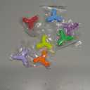 Aligner Chew,8PCS Y-Shaped Chew for Invialign Aligner,Hardness 45Silicone Orthodontic Munchies Chompers Aligner Trays Seaters (8PCS Mix Flavor)