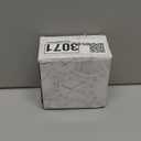 Welltop Analog Alarm Clock, 4 inch Super Silent Non Ticking Small Round Clock with Arabic Numerals Beep Sounds, Battery Operated, Lighted on Demand and Snooze, for Bedrooms Bedside Desk, Easy Set