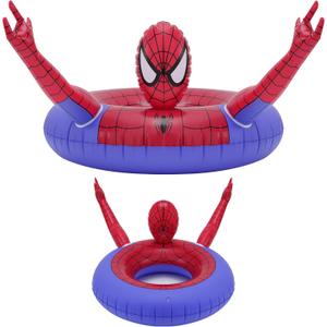 Inflatable Pool Floats Super Heroes Water Toys Fun Summer Gift for Spidr Swimming Pool Party Lake Beach