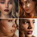 Besteel 14K Gold Filled Nose Ring Studs 20G Nose Rings Hoops Stud 316L Stainless Steel Nose Rings Round CZ Heart L Shaped Nose Stud Hypoallergenic Nostril Piercing Jewelry for Women Men 10Pcs