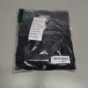 CiCiBird Womens Dressy Casual Shirt Summer Work Blouses Tie Front Puff Short Sleeve Tops M