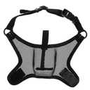 Happyyami Mesh Dog Muzzle Soft Breathable Adjustable Straps Prevent Biting for Dogs Size XL
