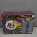 Dan&Darci Arts and Crafts Vault - Craft Supplies Kit in a Box - Birthday Gift for Kids Ages 4 5 6 7 8 9 10 11 & 12 Year Old Girls & Boys - Crafting Set Kits - Gift Ideas for Kid Art Activity Gifts