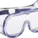 keebomed Chemical Splash/Impact Safety Goggle, Soft, Adjustable 1 -Pack. Anti-Fog Protection, Clear Lens, Wide-Vision, Adjustable Chemical Splash Eye Protection Soft Lightweight Eyewear