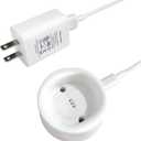 Charger Base for Laifen Toothbrushes,Electric Toothbrush Charger Dock and Stand Suitable for LFTB01-S/LFTB01-P/LFTB01-A,Including USB C Cable and Adapter (White)