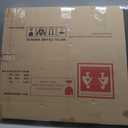 Hasipu Vanity Mirror with Lights, 22.8" x 18.1" LED Makeup Mirror, Lighted Makeup Mirror with Lights, Smart Touch Control 3 Colors Dimmable Mirror 360Rotation USB Port White