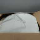 Loom and Mill Luxury Comforter Set, Jacquard Floral Design Comforter King Sets for Bedroom, Quality Bedding Set Princess Style with Euro Shams, Bedskirt, Decorative Pillows, Creamy Apricot, 9 Pieces