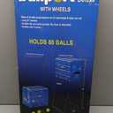Tourna Ballport Deluxe Tennis Ball Hopper with Wheels