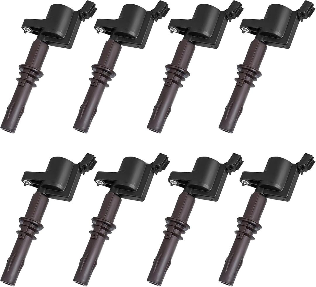 Ignition Coils Fits for Ford F150 F250 Expedition Lincoln Navigator 2008 2009 2010 2011 2012 2013 2014 Coil Packs 4.6 5.4 V8 Replaces DG521 FD509, 8L3Z12029A, Set of 8