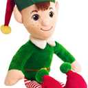 Deluxe Paws Christmas Elf Plush Dangly Festive Soft Toy - 34cm