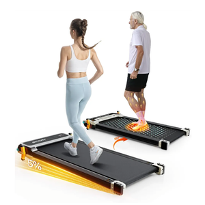 Walking Pad with Incline, Under Desk Treadmill, 2 in 1 Foot Massage Treadmill for Home&Office, 2.5HP Quite Portable Treadmill with Shiatsu Foot Massager, Incline Treadmill with LED Display