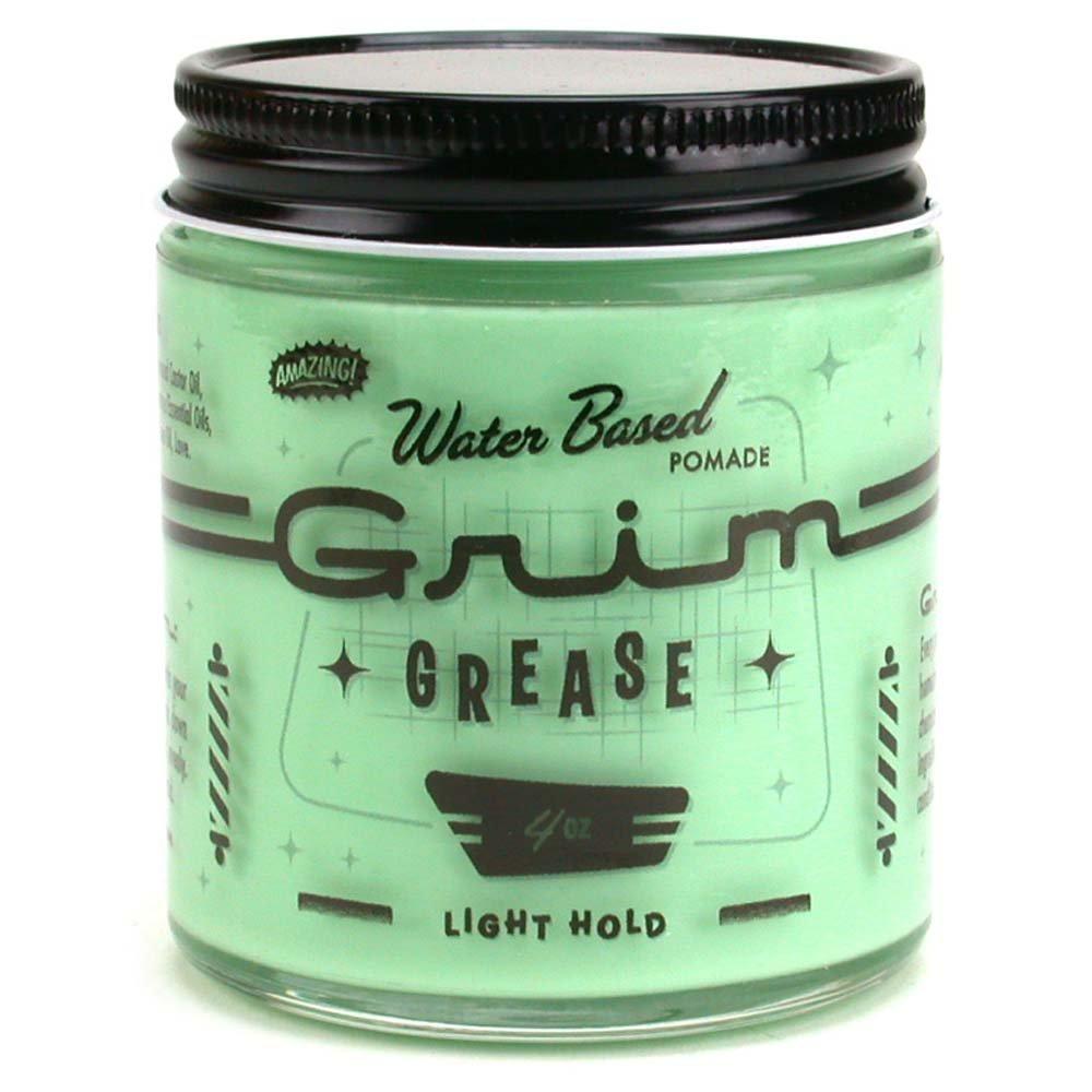 Grim Grease Water Based Pomade Light Hold 4oz