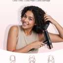 Dual Voltage Ionic Hair Dryer with Diffuser - 1875W High-Speed Blow Dryer for Women, Fast Drying, No Heat Damage, Low Noise, Lightweight, European Travel 110V-120V/220V-240V, Gifts for Women