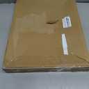 Acacia Wood Serving Tray with Metal Handles, 17x13in Food Drinks Tray for Coffee Table, Breakfast, Dinner & Bar, Natural Decorative Storage Tray for Ottoman, Kitchen, Packaging