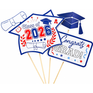 Graduation Plastic Sign Props
