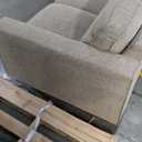 Porter Designs Annie Wood Trim Sofa, Cream