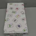 Jongyance American Mahjong Tile Set(Pink) with Carrying Bag and Accessories, 160 Acrylic Engraved Mahjong Tiles