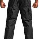 CQR Men's Tactical Pants, Water Resistant Ripstop Cargo Pants, Lightweight EDC Work Hiking Pants, Outdoor Apparel
