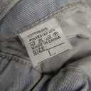 LKOUS Women's Y2K Baggy Straight Wide Leg Cargo Jeans, Streetwear High Waisted Denim Pant (Large, Light Blue)