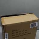 PASAMIC 24" Solar Pathway Lights Outdoor, 8 Pack Bright Garden Light with Auto On/Off, IP65 Solar Lights Outdoor Waterproof, Garden Landscape Lighting for Yard, Patio, Walkway, Driveway (Black, BlackGlass)