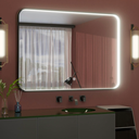 48"x36" Black LED Bathroom Mirror with Lights, 3000K/4500K/6000K | Stepless Dimmable, Memory, Anti-Fog, Aluminum Frame Wall Mounted Lighted Bathroom Vanity Mirror, ETL Listed, IP54 Waterproof