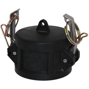 Generic Polypropylene Dust Cap Type DC, Camlock Connection Protection (3""), Black, PGTDC0