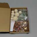 ASTARON 32 Pcs Ball Cake Topper Decorations Mini Balloons Cake Topper Sticks Foam Balls Cake Picks Cake Topper Balls Cake Decorations for Wedding Party Birthday Cake Decorating (Green Brown Gold)