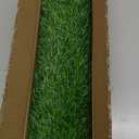 Artificial Grass Mat, Dog Grass Pee Pads, Fake Grass Pad for Pets Potty Training, Soft Grass Rug, Grass Doormat with Drainage Holes, Pet Turf for Indoor Outdoor Use, Washable(15.7''*31.5'')