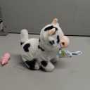 Tagitary Plush Toys Interactive Toys Cow for Kids, Walking Pet Toys Can Make Sounds, Wag Tail and Nod Head, Realistic Stuffed Cattle Toys Birthday Gift for Kids Toddlers