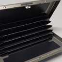 EASTNIGHTS RFID Credit Card Holder Metal Wallet Stainless Steel Credit Card Protector Case for Men or Women