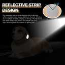 Dog Ear Muffs Dog Head Ear Warp Noise Protection (L-Head Circle(17.7"~23.6"), Brown)