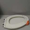 KOHLER K-4774-0 Brevia Elongated White Toilet Seat with Quick-Release Hinges And Quick-Attach Hardware For Easy Clean, White