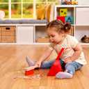 Battat Kids Cleaning Set Cleaning Toys for Toddlers, Children Pretend Play Kit Broom, Mop, Brush, Dustpan, Duster Sweep n' Clean 2+ Years