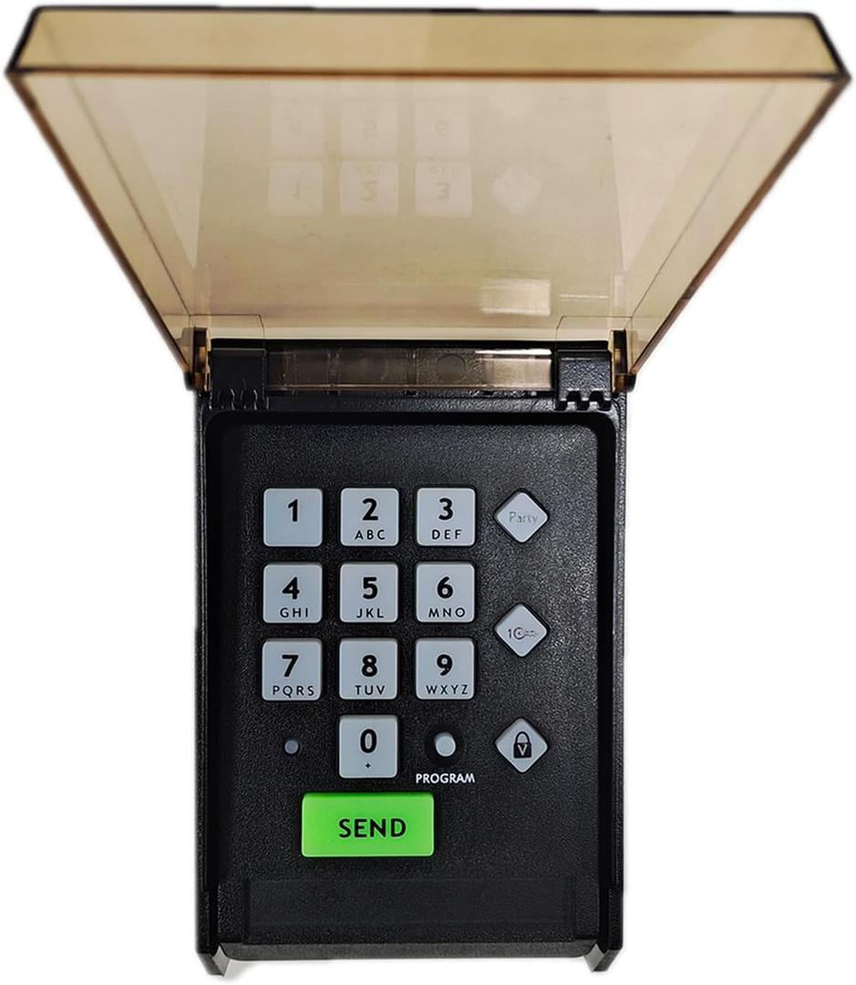 Ghost Gate Opener Keypad, Premium Wireless Ghost Keypad with Weatherproof Cover for Automatic Gate Openers - Model AXWK, Compatible with AXS1 AXP1 Remote