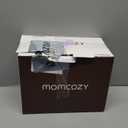 Momcozy Hip Seat Baby Carrier - Adjustable Waistband with Original 3D Belly Protector, Ergonomic Carrier with Various Pockets for Newborns & Toddlers up to 45lbs (Black, Medium)