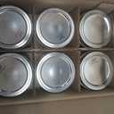 Ball Wide Mouth Quilted Crystal Jelly Jars with Lids and Bands, Used for Canning, Pickling, Juice, Jam, Jelly, Quarter Pint Size (4 Ounce (Pack of 6))