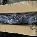 Amazon Basics Collapsible Heavy Duty Utility Wagon for Outdoor Sports, Camping, Garden, and Shopping, 265 Pounds Capacity, 27.6 x 40.9 x 20 inches, Black