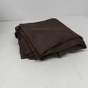 BGment Thermal Insulated 100% Blackout Curtains for Bedroom with Black Liner, Double Layer Full Room Darkening Noise Reducing Rod Pocket Curtain (42 x 84 Inch, Brown, 2 Panels)