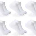 Keds Women's Women's Low Cut Flat Knit Socks (White)