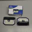 Solar Outdoor Lights, 2-Pack Super Bright 178 LEDs Motion Sensor Wall Light with 270 Wide Angle & 3 Modes, Waterproof Solar Powered Security Light for Patio Garden Garage Front Door