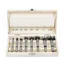 Forstner Bit Set 8Pcs - Forstner Bits for Wood, Wood Drilling with Storage Case (8 Pcs Set)