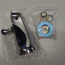 All Metal Tub Spout with Diverter Chrome, Fits Threaded 1/2" or 3/4" IPS, Tub Faucet with Shower Diverter