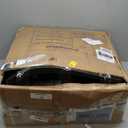 Alllion Drafting Chair, Tall Office Chair with Flip-up Armrests Ergonomic Computer Standing High Desk Chair with Adjustable Lumbar Support and Footrest Ring for Man Women and Artist Chairs, Black